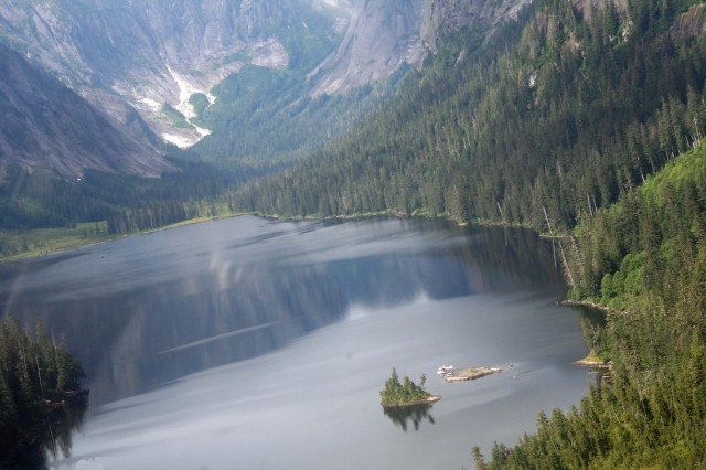 Misty Fjord from the air